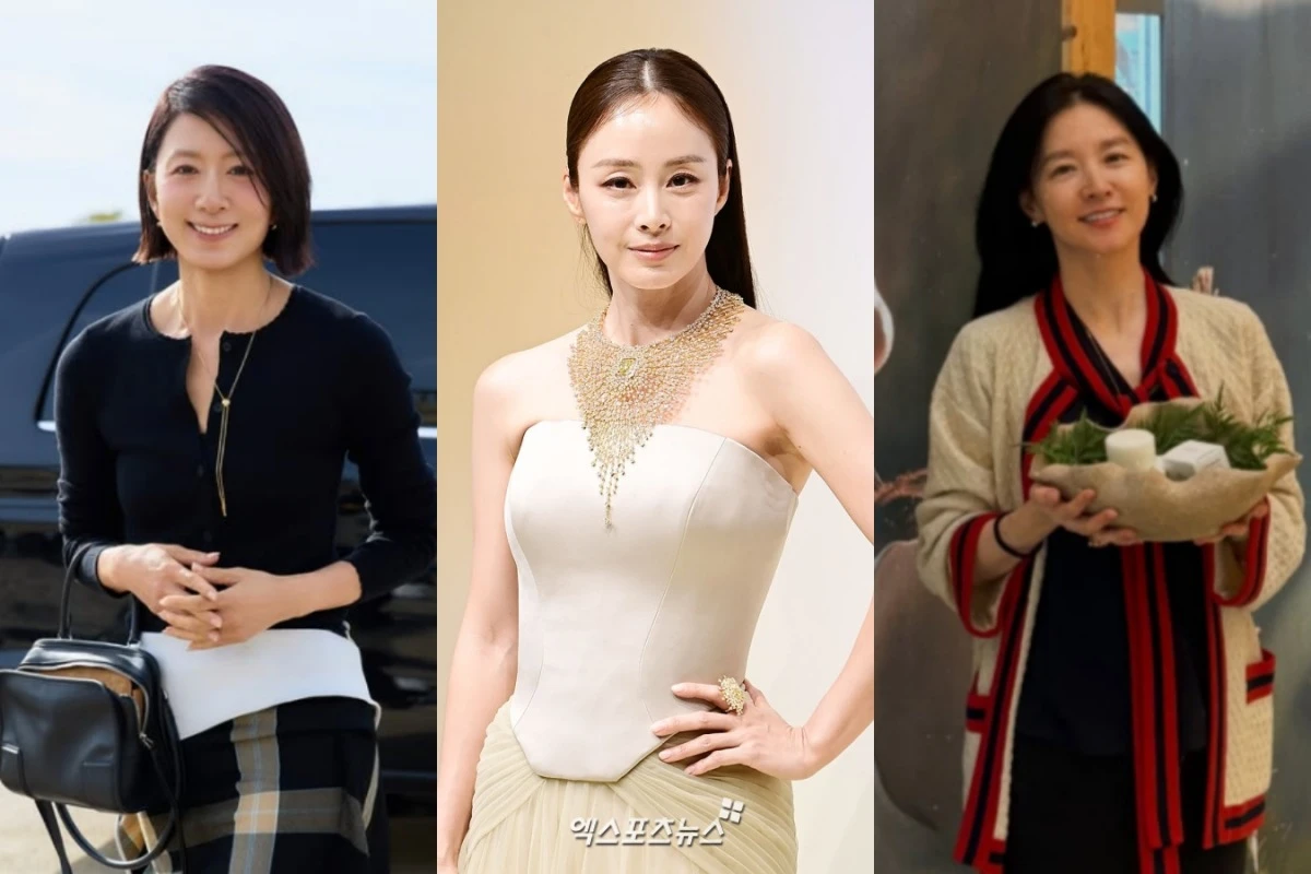 사진 = 김희애 개인 채널, 엑스포츠뉴스 DB, 이영애 개인 채널