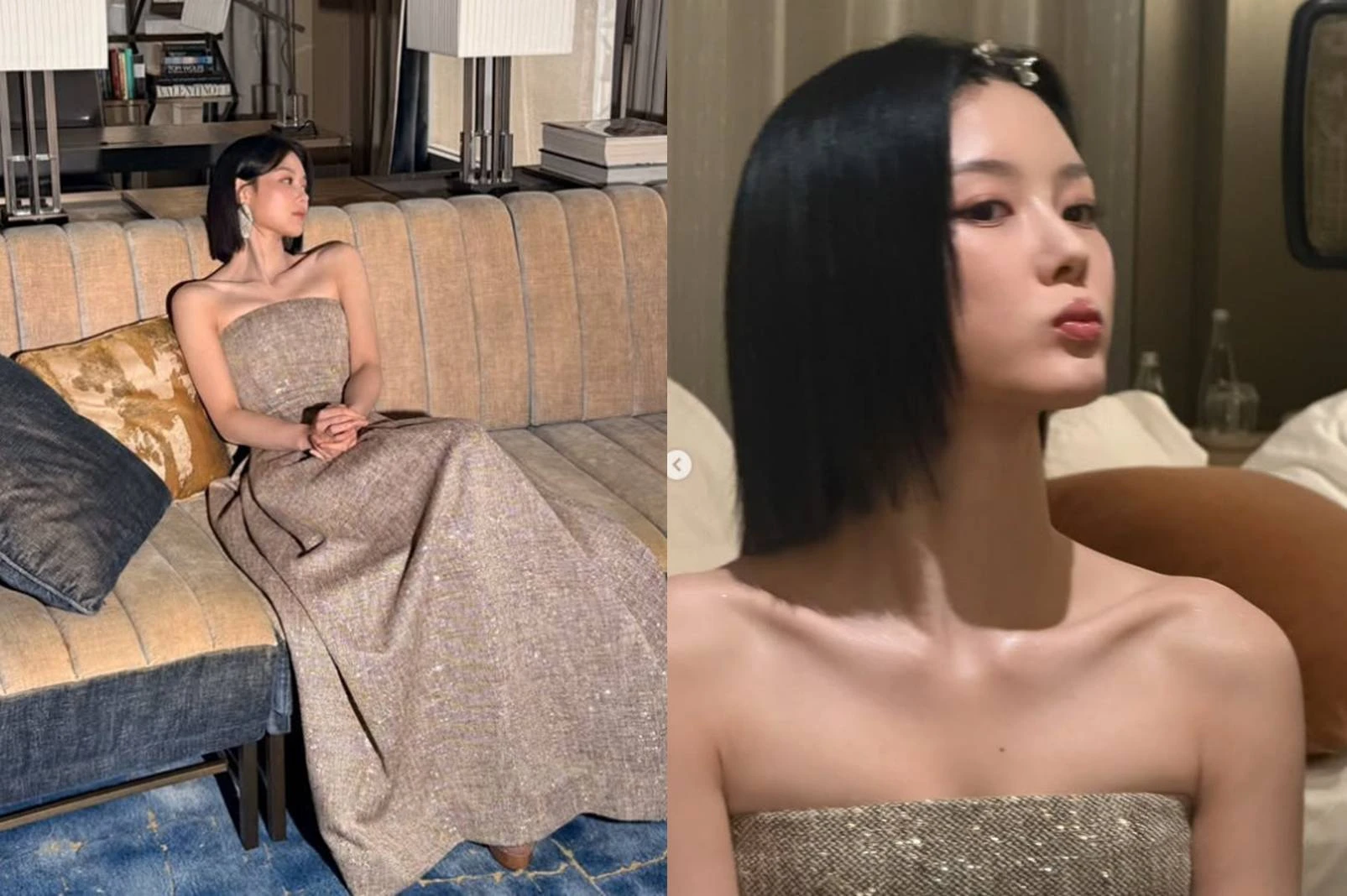 김유정, 홍콩 브랜드 행사에서 우아한 비주얼 과시