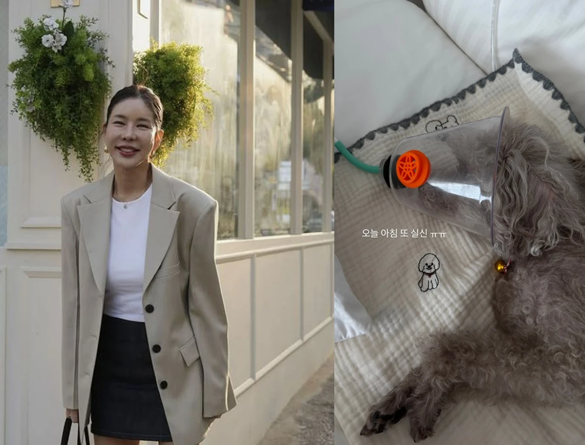 김준희, 반려견 또 다시 실신…과거 심정지 위기 넘겼던 사연