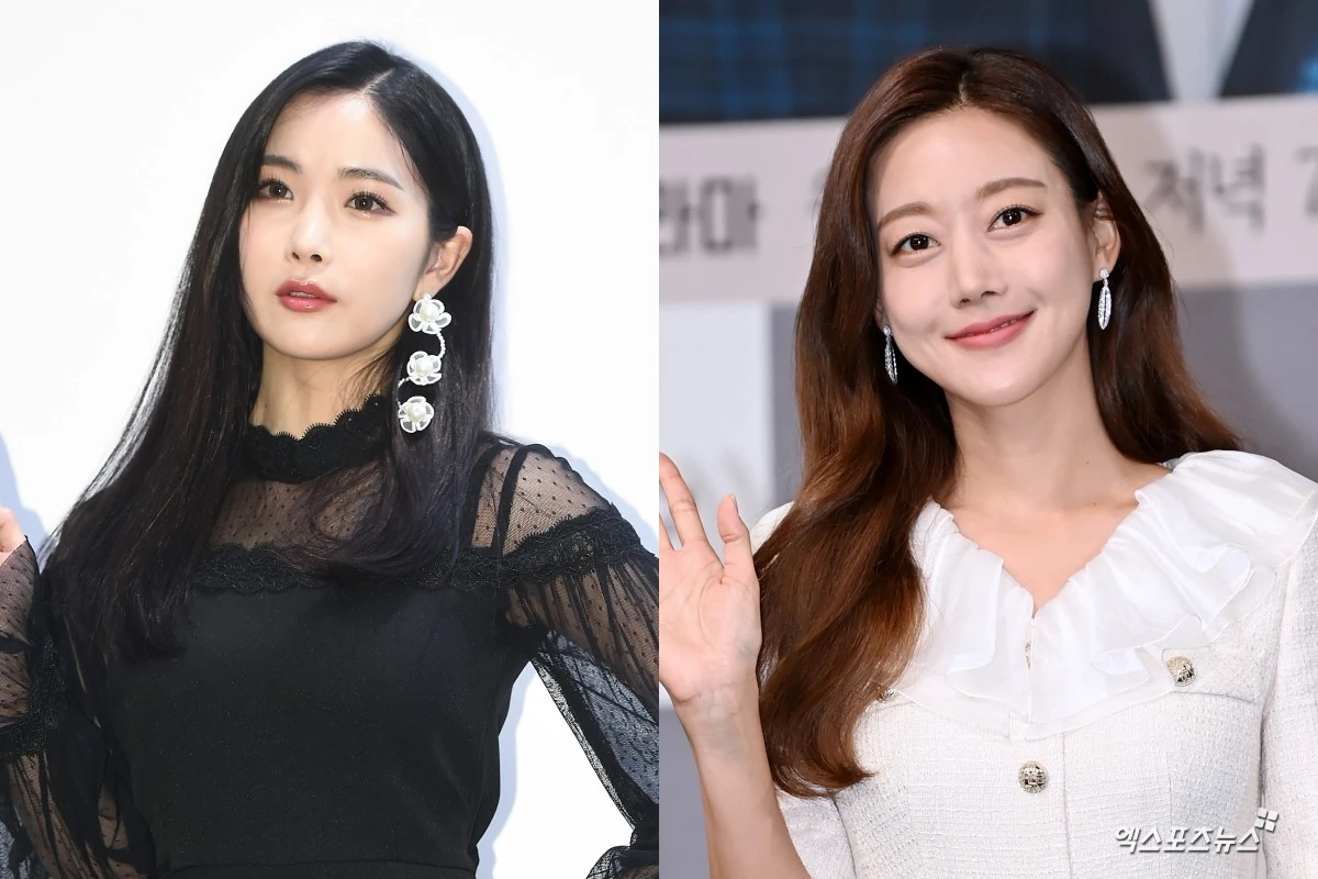 좌: 조현영, 우: 오승아 (사진 = 엑스포츠뉴스 DB)
