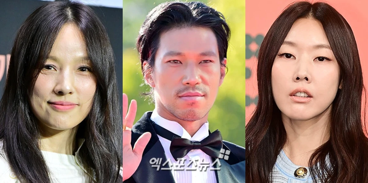 (왼쪽부터) 이효리, 김민, 한혜진